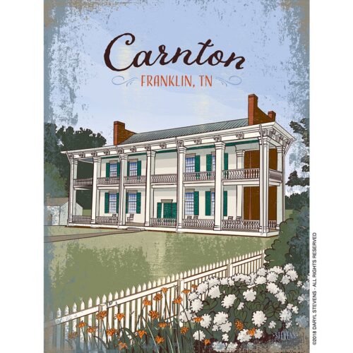 Franklin Art Print of Carnton by Daryl Stevens