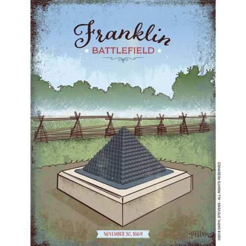 Franklin Art Print of Franklin Battlefield by Daryl Stevens