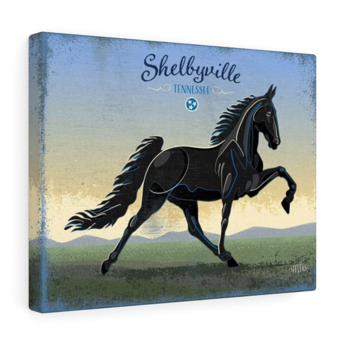 Shelbyville canvas art print by Daryl Stevens