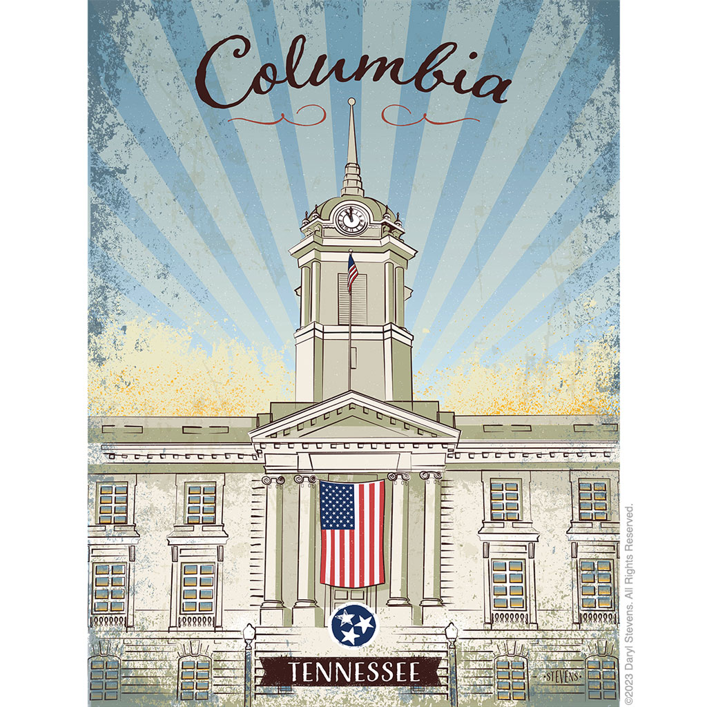 Columbia Courthouse by Daryl Stevens