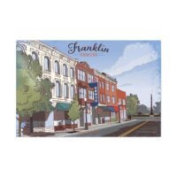 "Franklin Main Street" Canvas Wall Art - Image 9