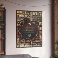 Maury County Art Print - "Maury County Places" - Image 22