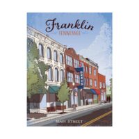 Franklin Art Print - "Main Street" - Image 18