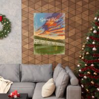 Spring Hill Art Print - "Sunset" - Image 20