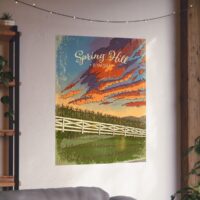 Spring Hill Art Print - "Sunset" - Image 22