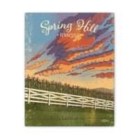 "Spring Hill Sunset" Canvas Wall Art - Image 15