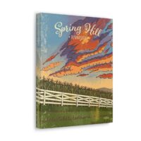 "Spring Hill Sunset" Canvas Wall Art - Image 16