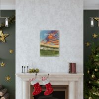 "Spring Hill Sunset" Canvas Wall Art - Image 6