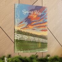 "Spring Hill Sunset" Canvas Wall Art - Image 7