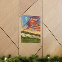 Spring Hill Art Print - "Sunset" - Image 13