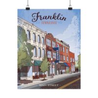 Franklin Art Print - "Main Street" - Image 9