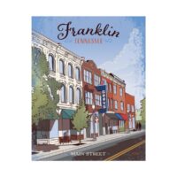 Franklin Art Print - "Main Street" - Image 10
