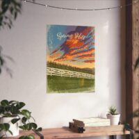 Spring Hill Art Print - "Sunset" - Image 6