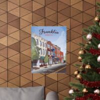 Franklin Art Print - "Main Street" - Image 4