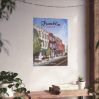 Franklin Art Print - "Main Street" - Image 6