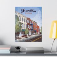 Franklin Art Print - "Main Street" - Image 8
